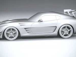 Generic Racecar 2022 3D Model