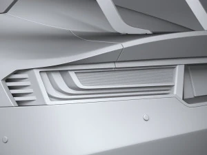 Generic Racecar 2022 3D Model