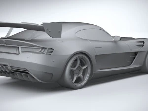 Generic Racecar 2022 3D Model