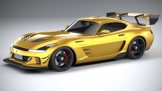 Generic Racecar 2022 lowpoly Modèle 3D .c4d .max .obj .3ds .fbx .stl .blend