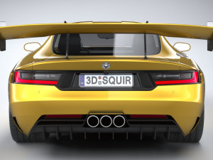 Generic Racecar 2022 lowpoly Modèle 3D