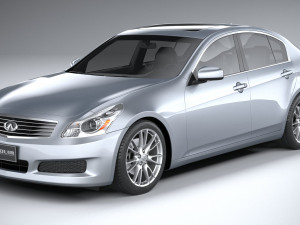 Infiniti G35 Sedan 2007 3D Модель