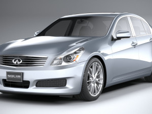 Infiniti G35 Sedan 2007 3D Модель