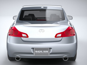 Infiniti G35 Sedan 2007 3D Модель