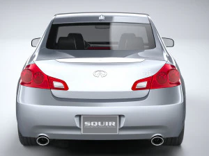 Infiniti G35 Sedan 2007 3D Model