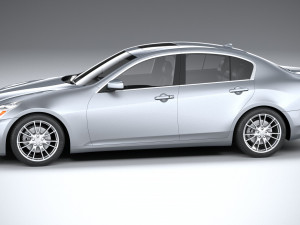 Infiniti G35 Sedan 2007 3D Модель
