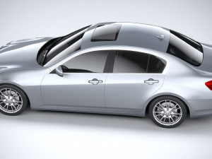 Infiniti G35 Sedan 2007 3D Модель