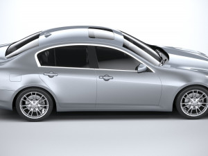 Infiniti G35 Sedan 2007 3D Модель