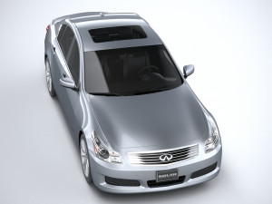 Infiniti G35 Sedan 2007 3D Модель