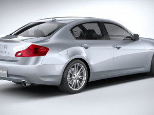 Infiniti G35 Sedan 2007 3D Модель