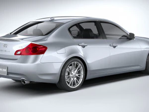 Infiniti G35 Sedan 2007 3D Model