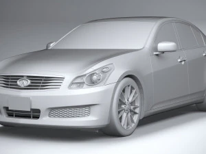 Infiniti G35 Sedan 2007 3D Model