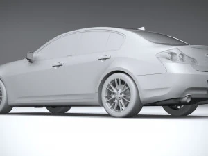 Infiniti G35 Sedan 2007 3D Model