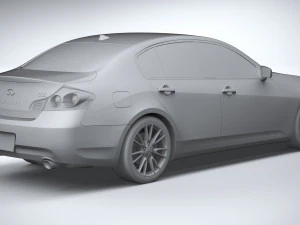 Infiniti G35 Sedan 2007 3D Model