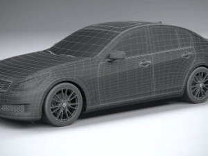 Infiniti G35 Sedan 2007 3D Model