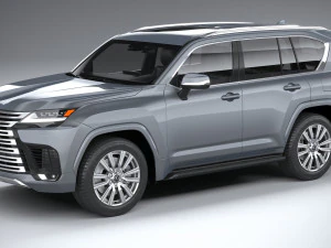 Lexus LX 600 2022 3D Modell