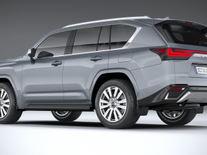 Lexus LX 600 2022 3D Model