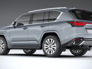 Lexus LX 600 2022 3D Model