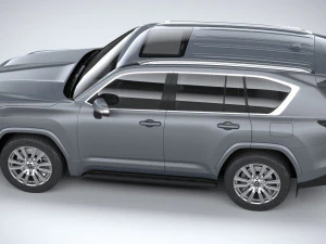 Lexus LX 600 2022 3D Model