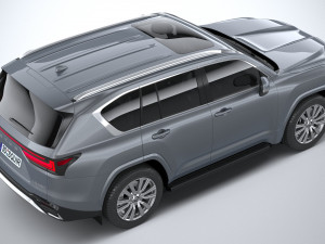 Lexus LX 600 2022 3D Model