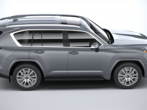 Lexus LX 600 2022 3D Model