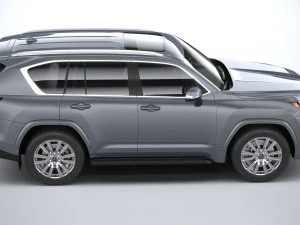 Lexus LX 600 2022 3D Model
