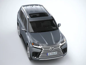 Lexus LX 600 2022 3D Model