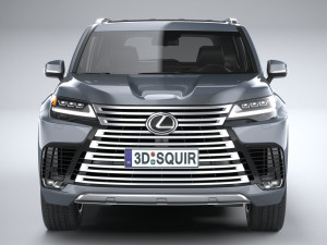 Lexus LX 600 2022 3D Model