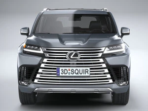 Lexus LX 600 2022 3D Model
