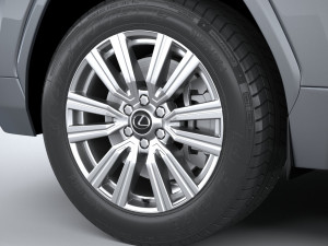 Lexus LX 600 2022 3D Model