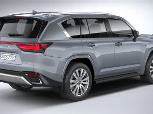 Lexus LX 600 2022 3D Model