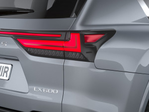 Lexus LX 600 2022 3D Model