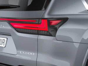 Lexus LX 600 2022 3D Model