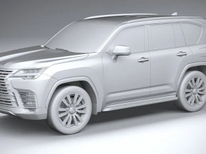 Lexus LX 600 2022 3D Model