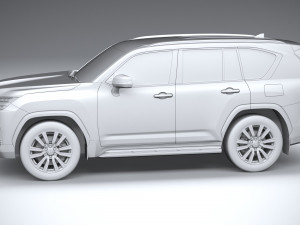 Lexus LX 600 2022 3D Model