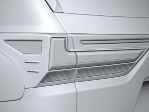 Lexus LX 600 2022 3D Model