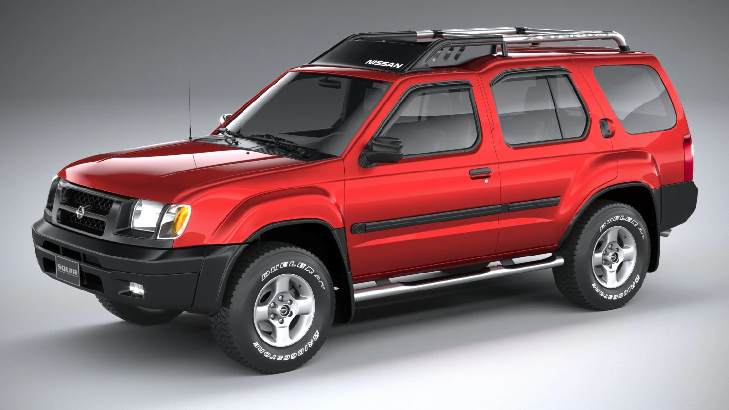 Nissan Xterra WD22 2000 3D Model .c4d .max .obj .3ds .fbx .stl .blend 