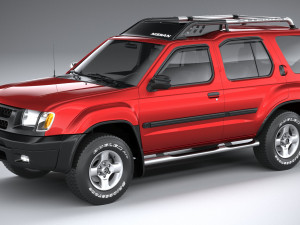 nissan xterra wd22 2000 3D Model