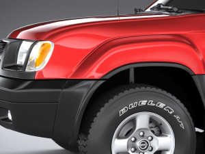 Nissan Xterra WD22 2000 3D-Modell