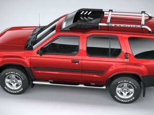 Nissan Xterra WD22 2000 3D-Modell