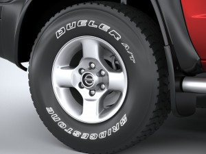 Nissan Xterra WD22 2000 3D-Modell