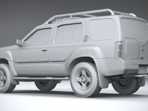 Nissan Xterra WD22 2000 3D-Modell