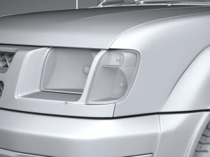 Nissan Xterra WD22 2000 3D Model