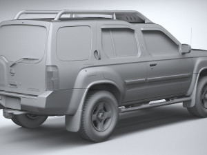 Nissan Xterra WD22 2000 3D-Modell