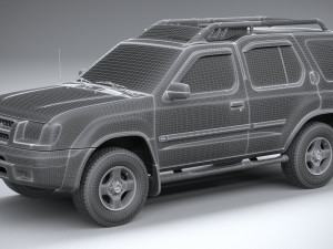 Nissan Xterra WD22 2000 3D-Modell