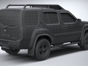 Nissan Xterra WD22 2000 3D-Modell