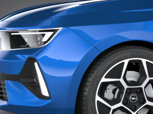 Opel Astra Sports Tourer 2022 3D Модель