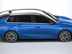 Opel Astra Sports Tourer 2022 3D Модель