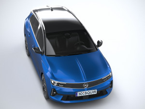 Opel Astra Sports Tourer 2022 3D Модель