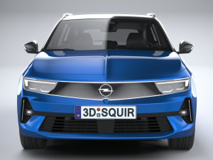 Opel Astra Sports Tourer 2022 3D Модель
